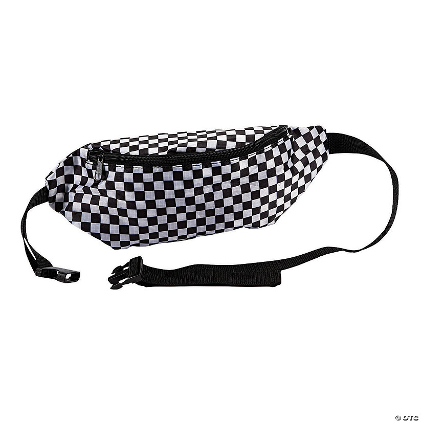 Checkered Fanny Packs - 6 Pc. Image