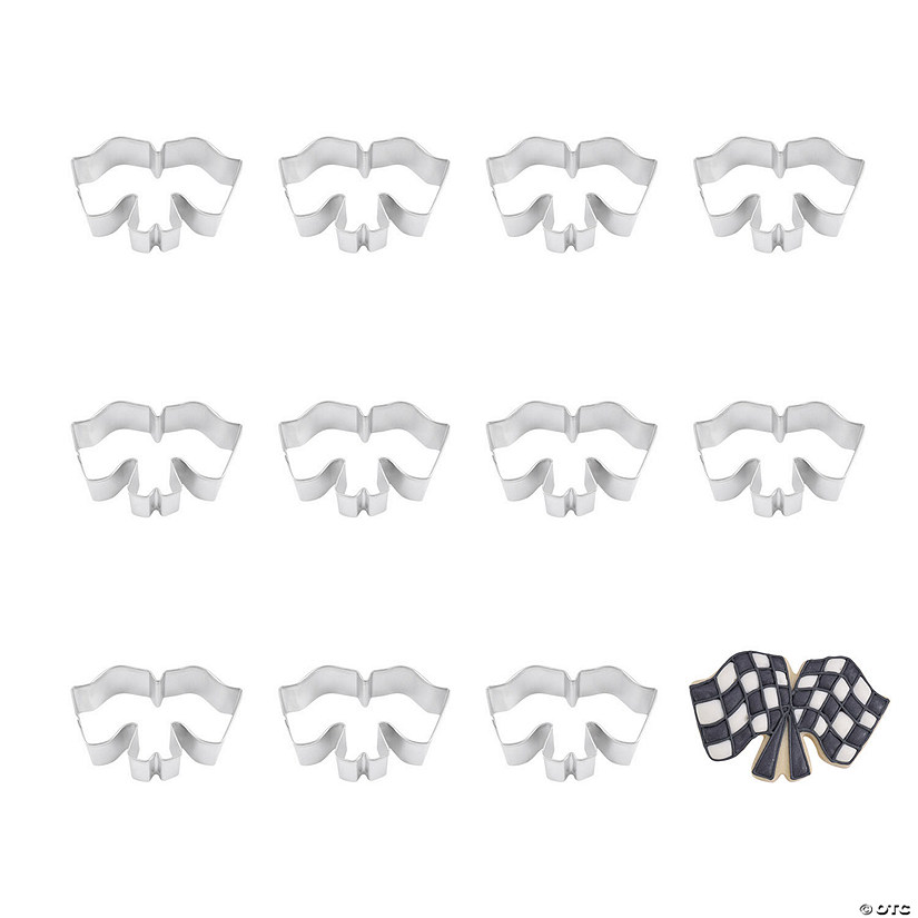 Checkered Flags 3.5" Cookie Cutters Image