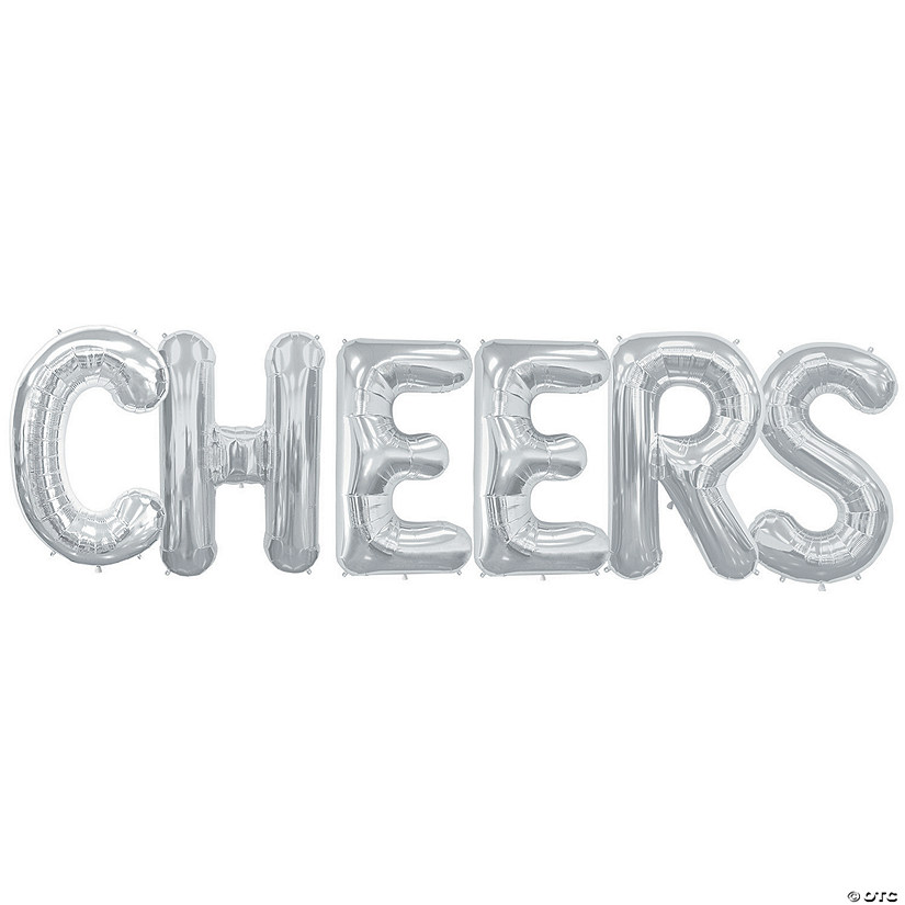 Cheers 34" Mylar Balloon Kit - 6 Pc. Image