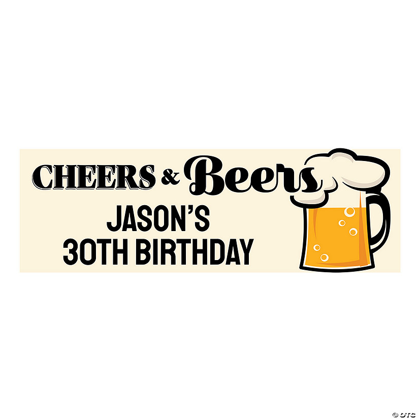 Cheers &amp; Beers Custom Banner Image