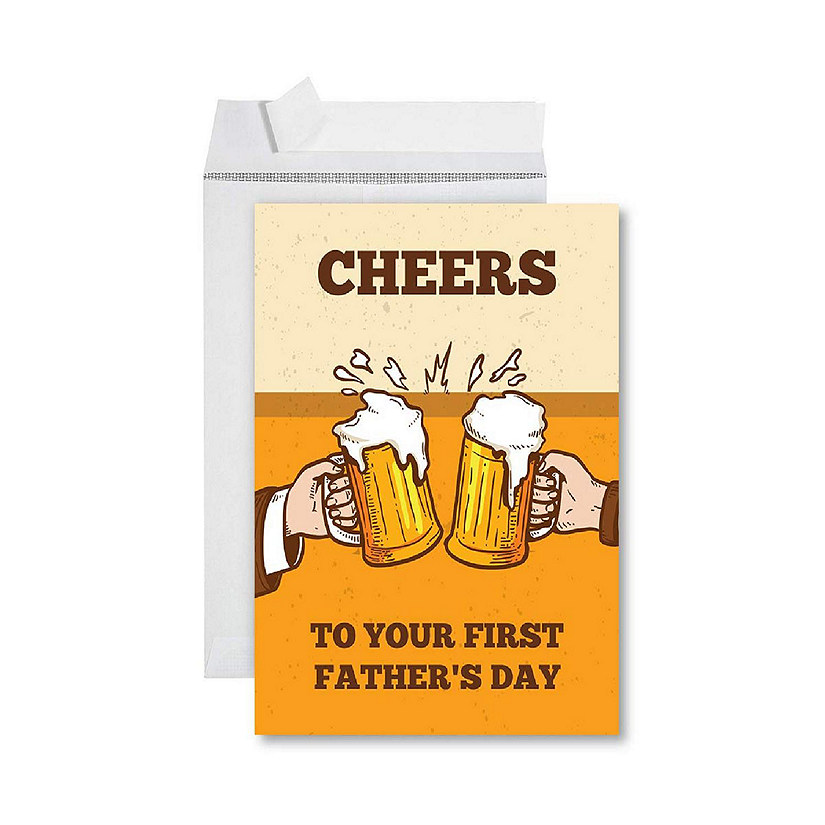 Cheers First Fathers Day 8.5x11IN Image