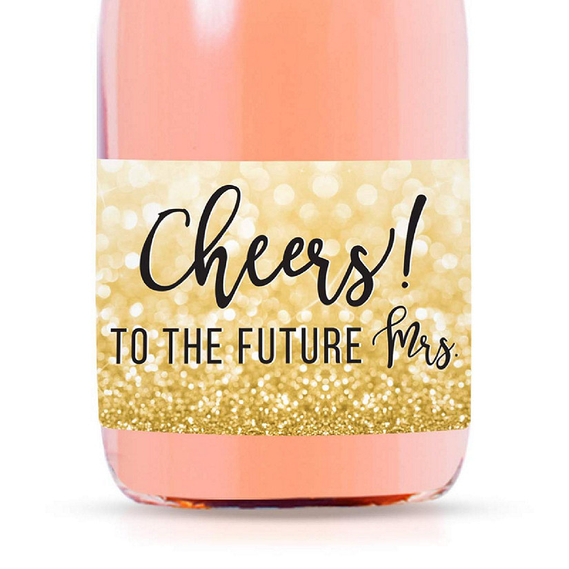 Cheers Future Mrs Gold Glitter 20pk Image