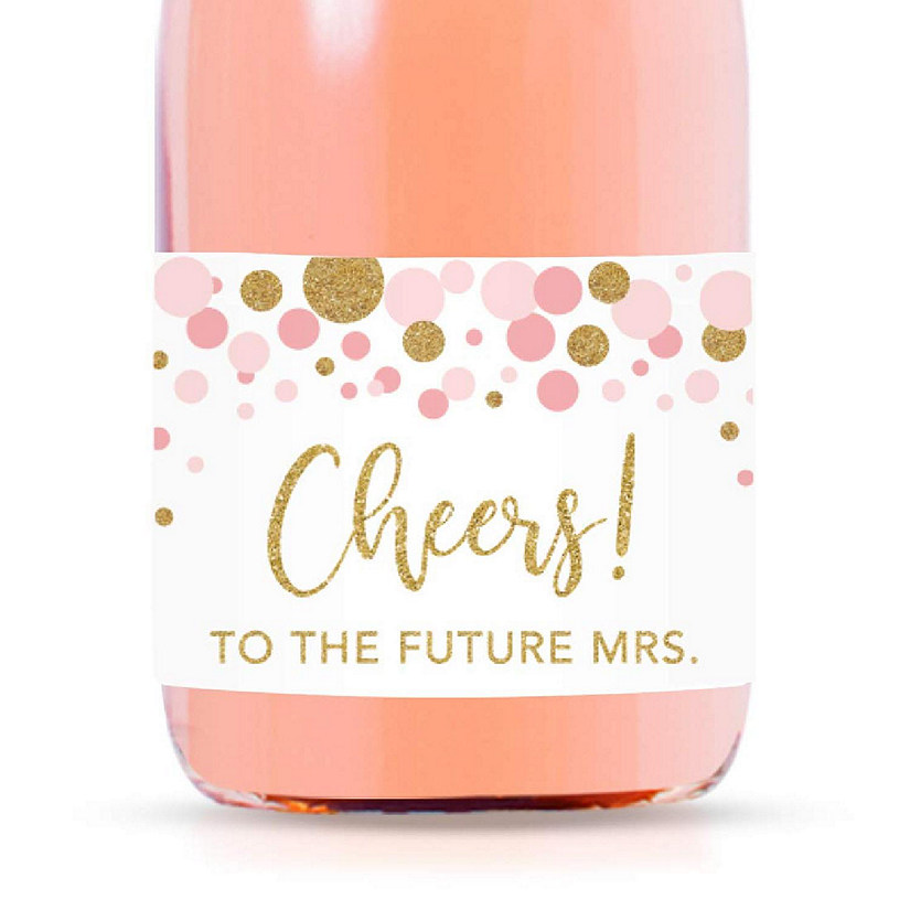 Cheers Future Mrs Pink Confetti Image