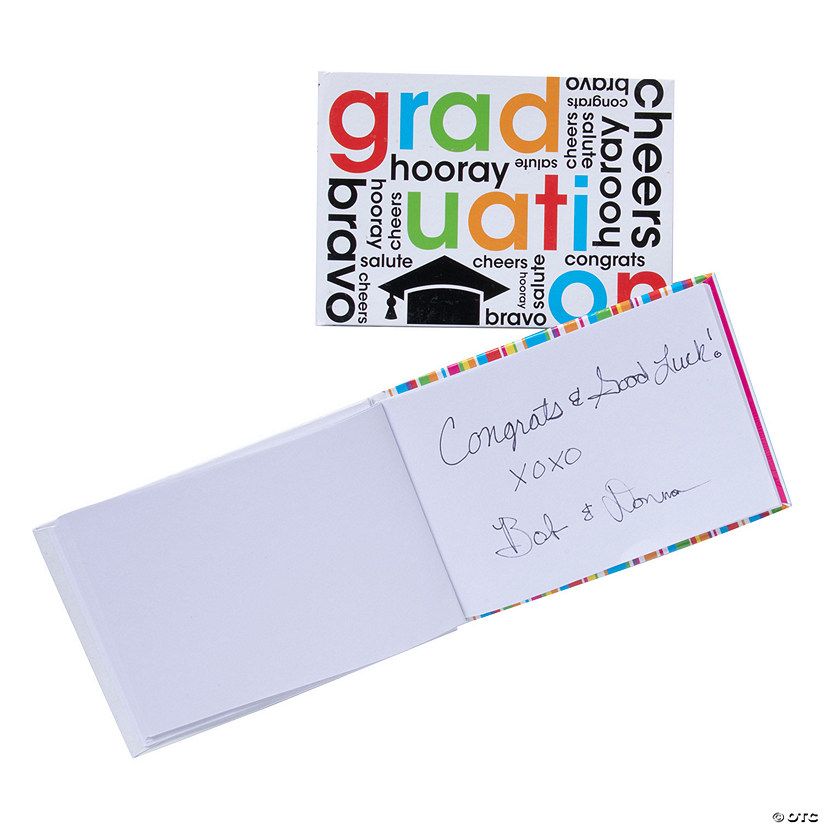 Cheers To the Grad Autograph Notebooks - 12 Pc. Image