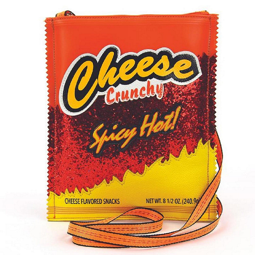 Cheese Crunch Spicy Hot Crossbody Bag in Vinyl Image