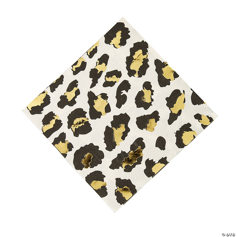 Cheetah Animal Print Luncheon Napkins 16 Pc. Oriental Trading