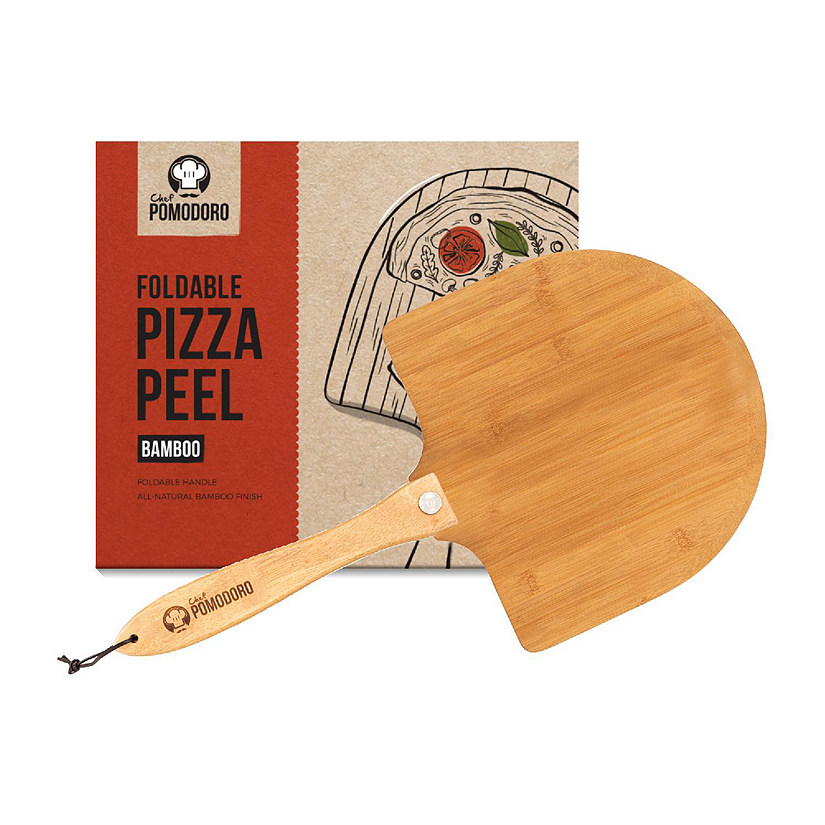 12-inch Bamboo Pizza Peel for Baking Homemade Pizza and Bread