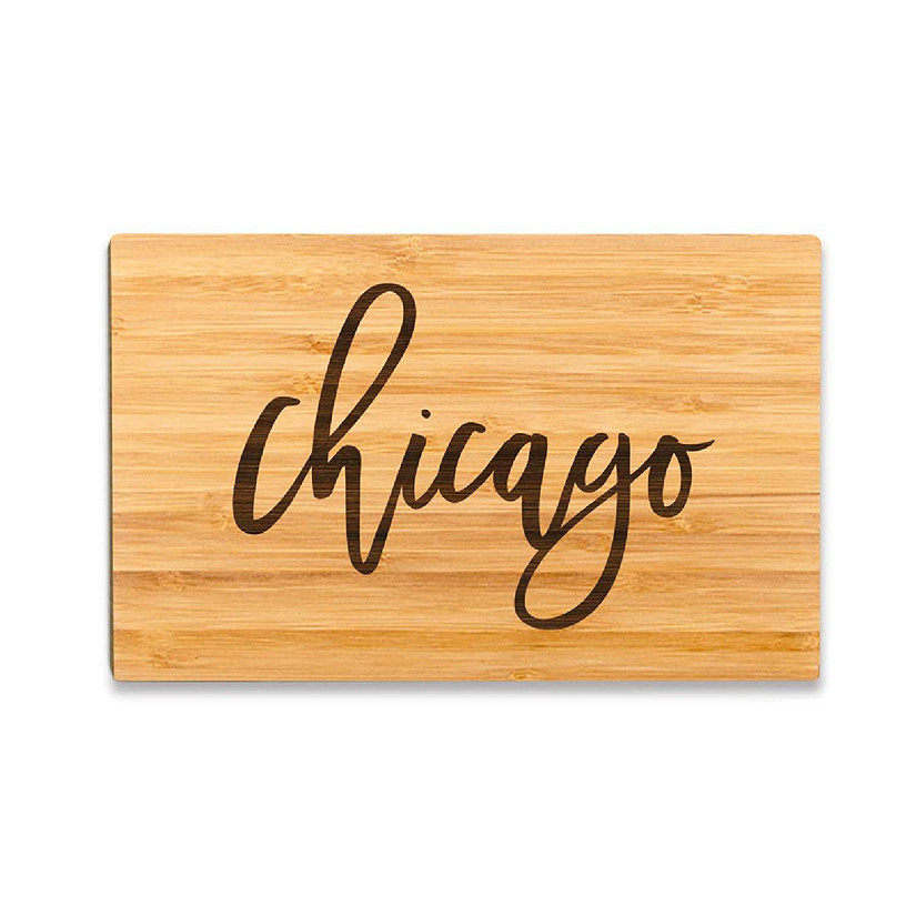 Chicago Bamboo Board 9.5x6 Image