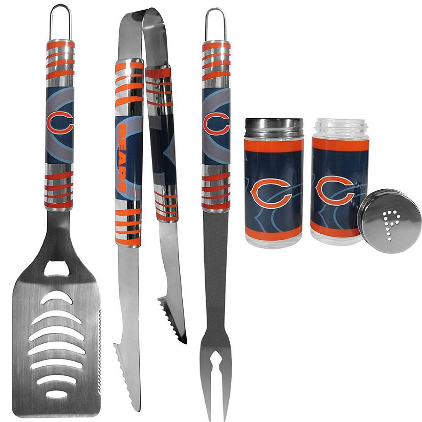 chicago bears salt and pepper shakers