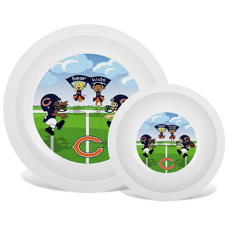 Chicago Bears - Baby Plate & Bowl Set Image