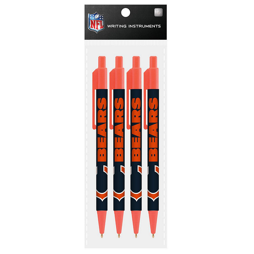 Chicago Bears Cool Color Pen 4-Pack, 12 Sets