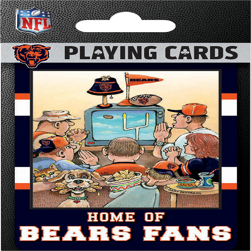 Chicago Bears Fan Deck Playing Cards - 54 Card Deck Image