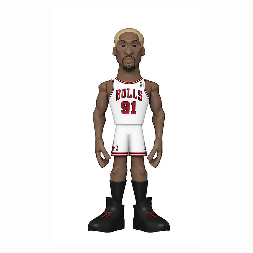 Chicago Bulls NBA Funko Gold 5 Inch Vinyl Figure  Dennis Rodman Image