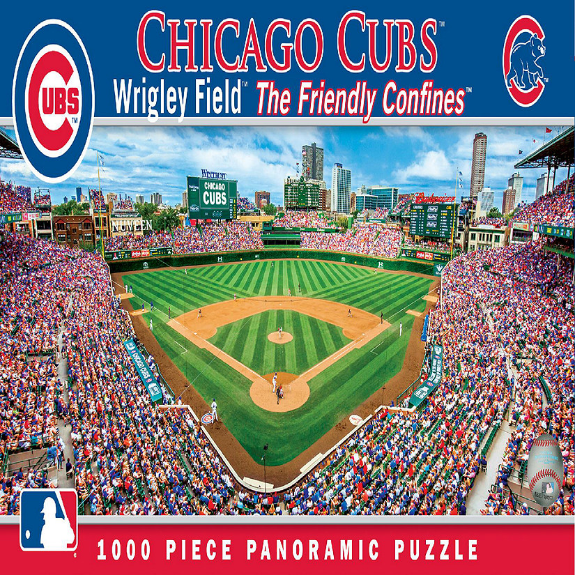 Chicago Cubs - 1000 Piece Panoramic Jigsaw Puzzle Image