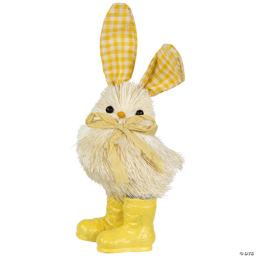 Chick with Rabbit Ears Easter Figurine - 7" - Yellow Image