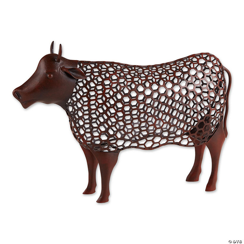 Chicken Wire Cow Sculpture Image