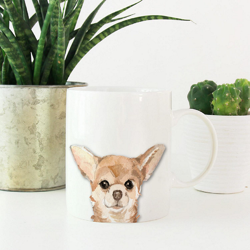Chihuahua Up Close Ceramic Mug Image