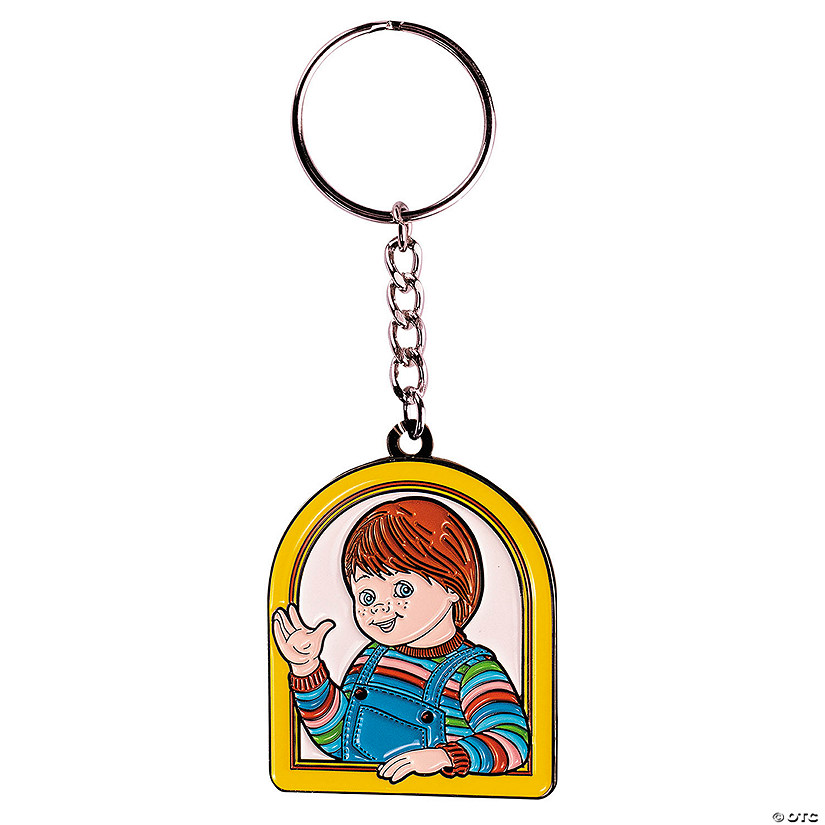 Child&#8217;s Play 2&#8482; Goody Guy Chucky Yellow Keychain Image