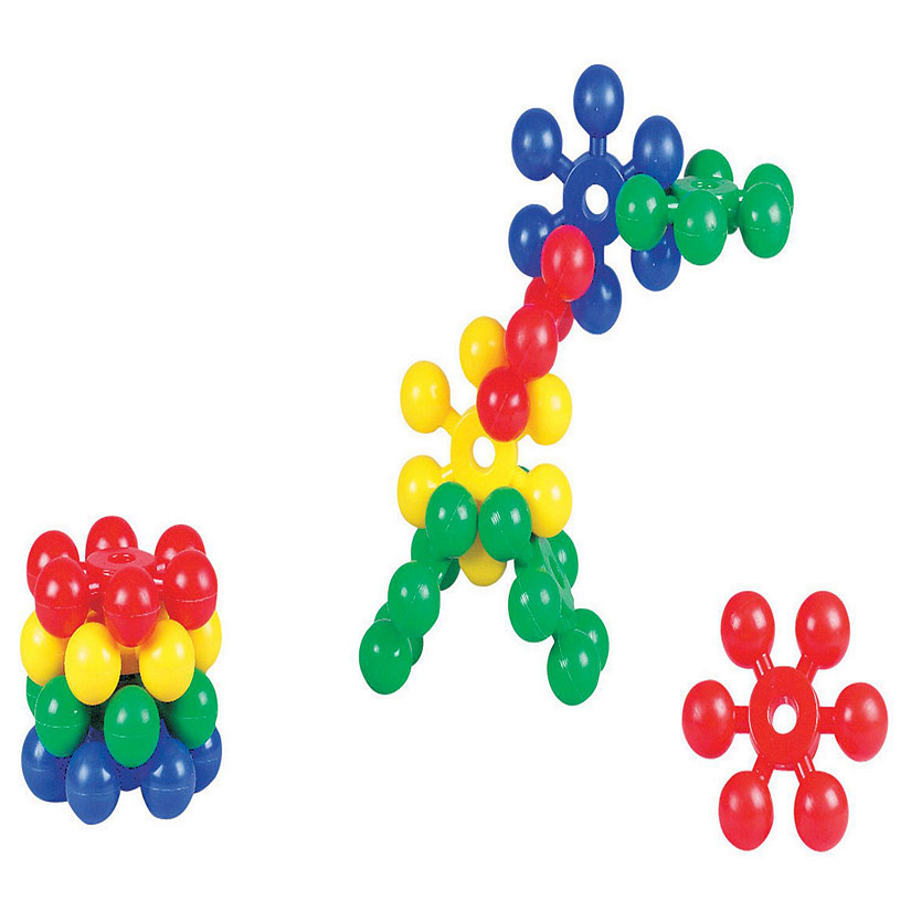 Childcraft Toddler Manipulative Star Builders, Assorted Colors, Set of 30 Image