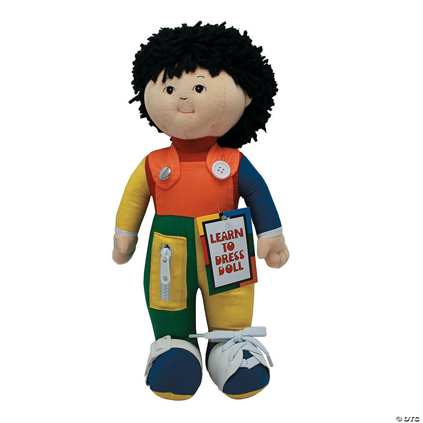 Children's Factory Learn To Dress Doll Asian Boy Image