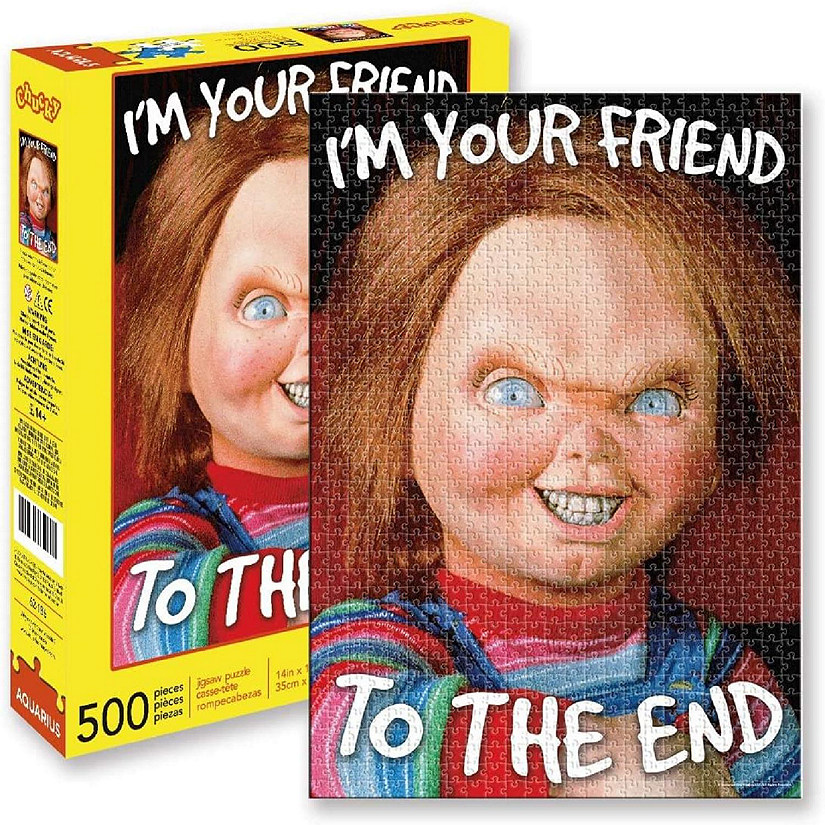 Childs Play Chucky 500 Piece Jigsaw Puzzle Image