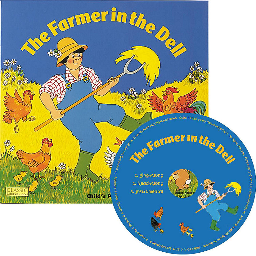 Child's Play - The Farmer in the Dell 8x8 w/cd - 1pc Image