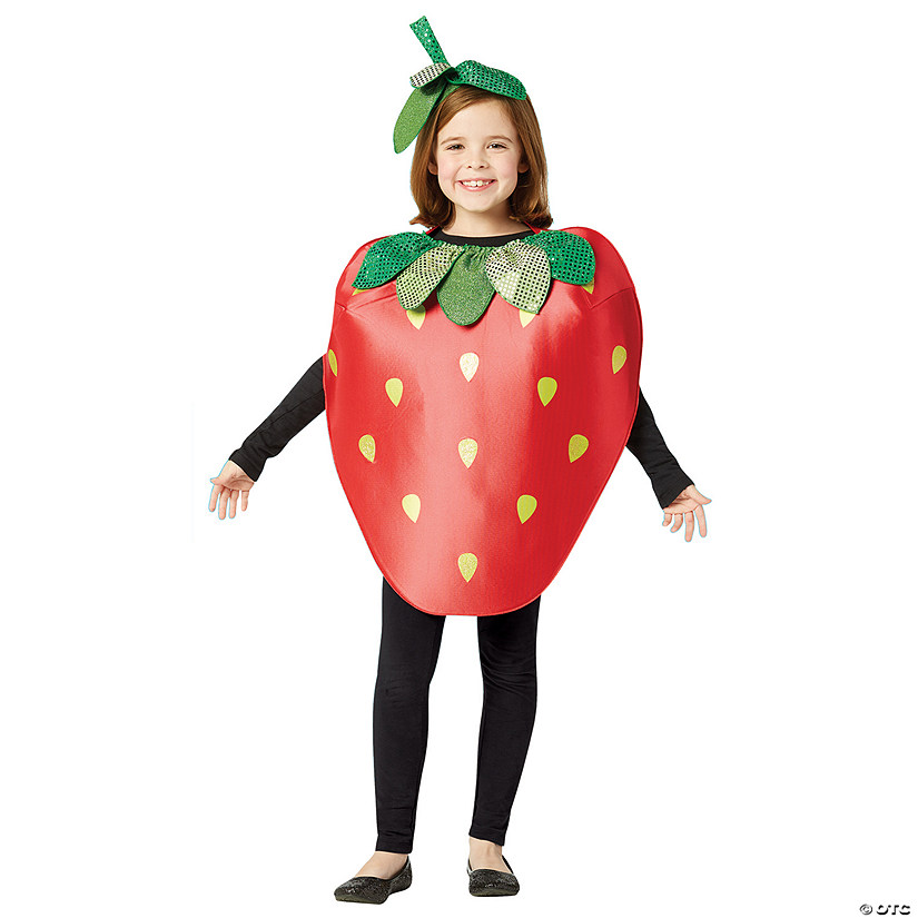 Child's Strawberry Costume Oriental Trading