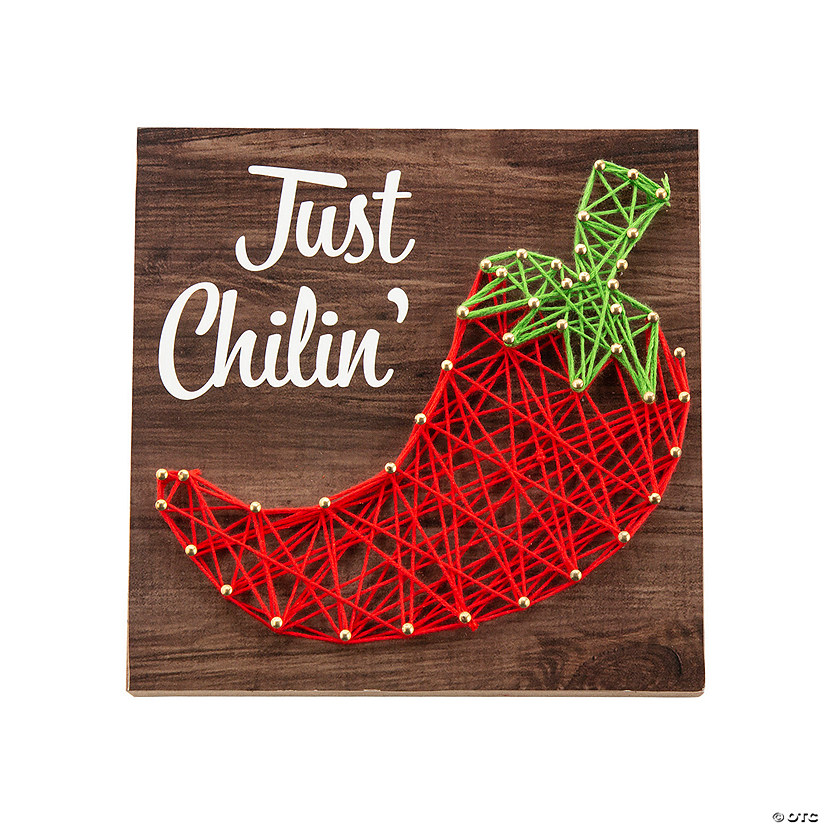 Chili Pepper String Art Craft Image