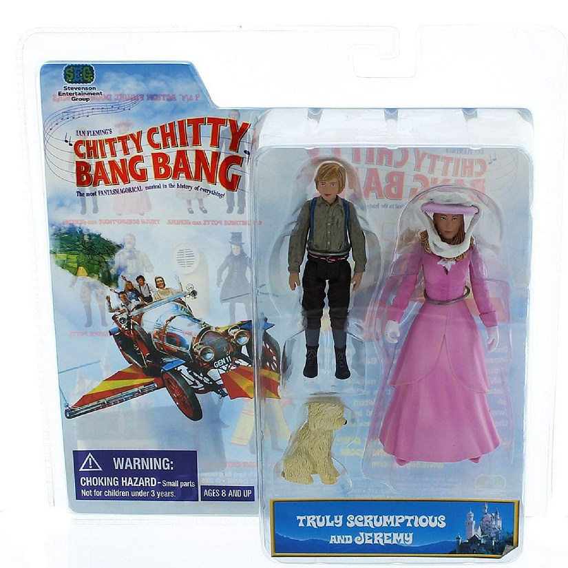 Chitty Chitty Bang Bang 2 Pack Figure Truly Scrumptious & Jeremy Potts Image
