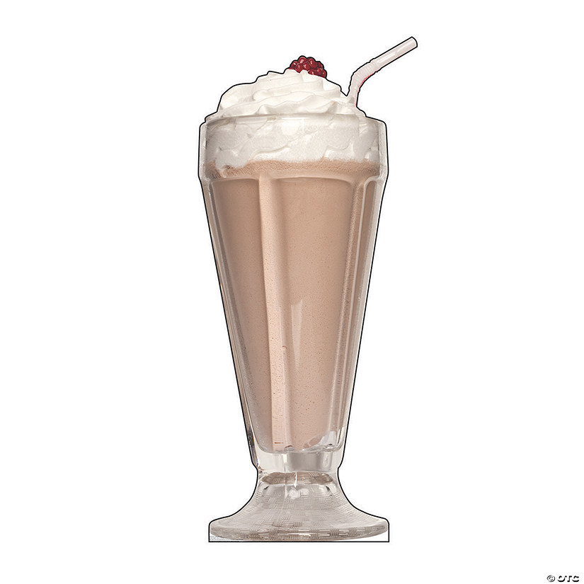 Chocolate Milkshake Cardboard Stand-Up Image
