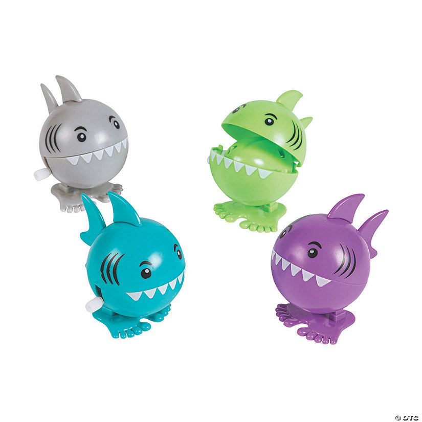 Chomping Shark WindUps 12 Pc. Oriental Trading