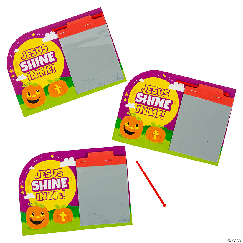 Christian Pumpkin Magic Screens - 12 Pc. Image