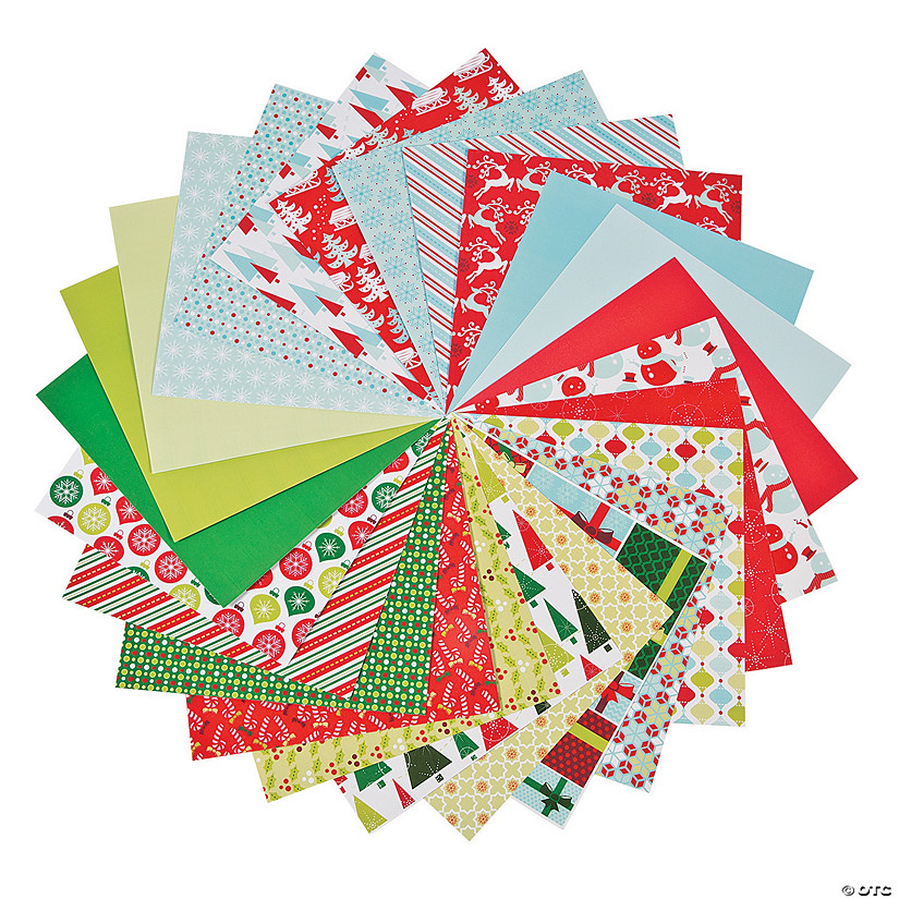 Christmas & Winter Paper Pack - 50 Pc. Image