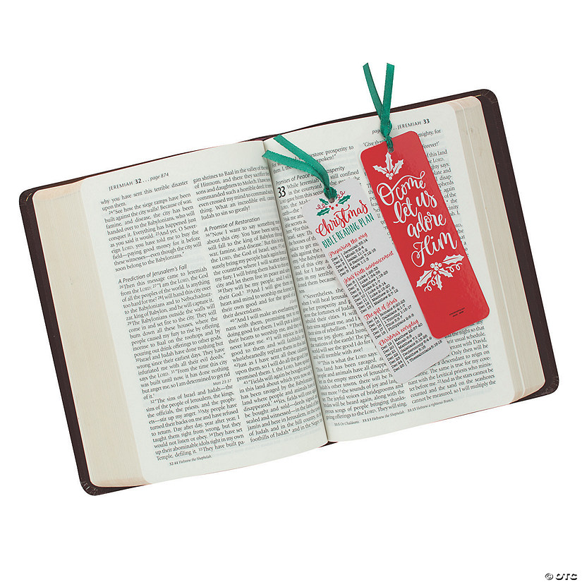 Christmas Bible Reading Bookmarks | Oriental Trading