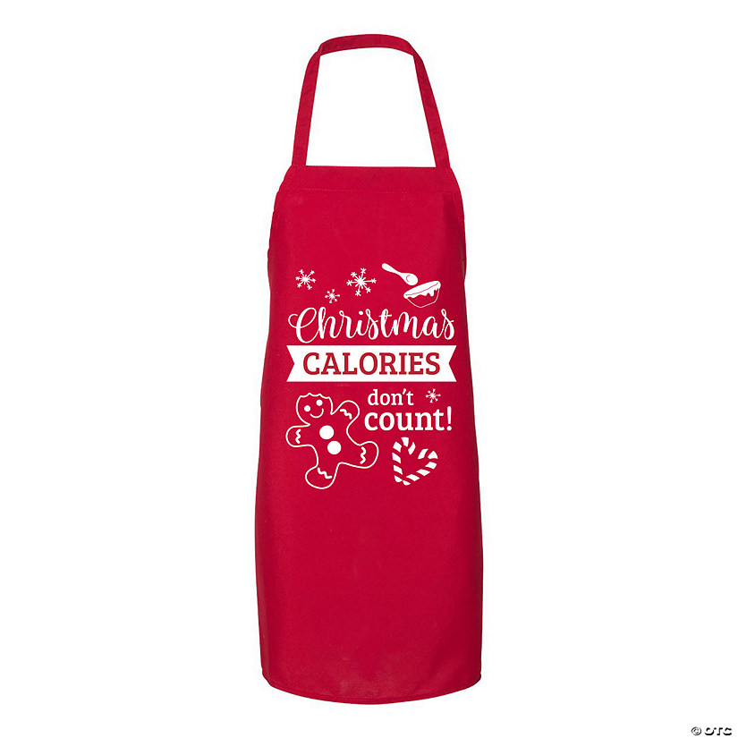 Christmas Calories Apron Image