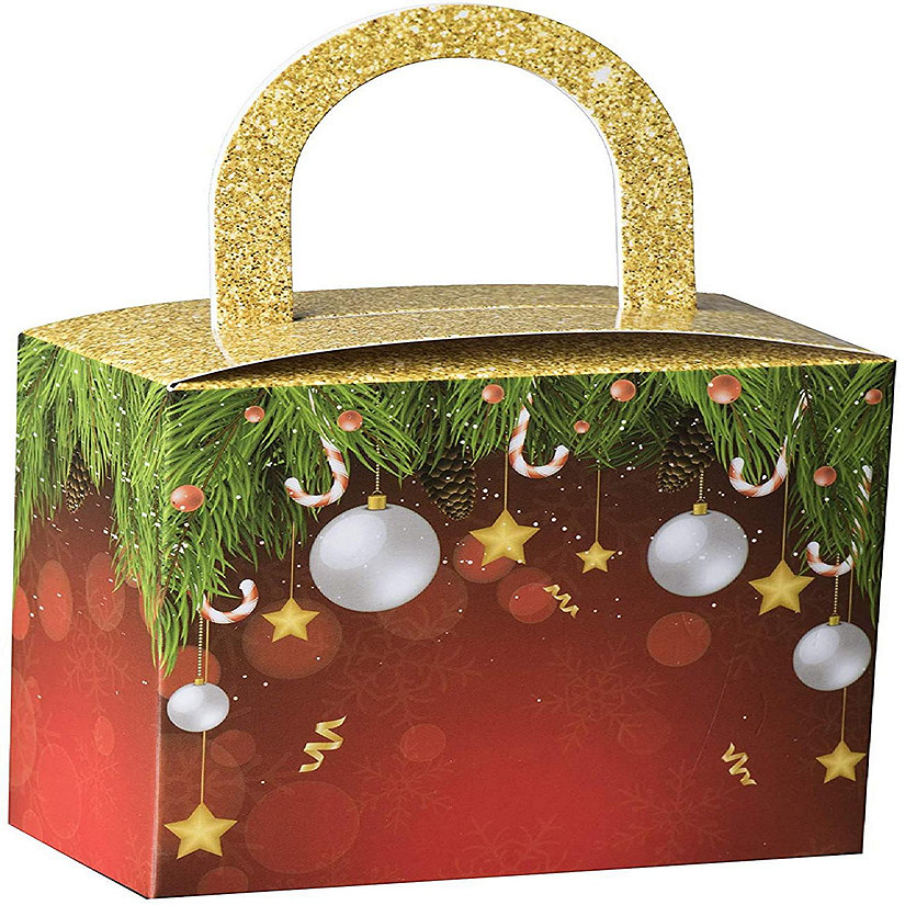Christmas Candy Boxes 36 Pack 4.5" X 3.75" X 2.25" Image