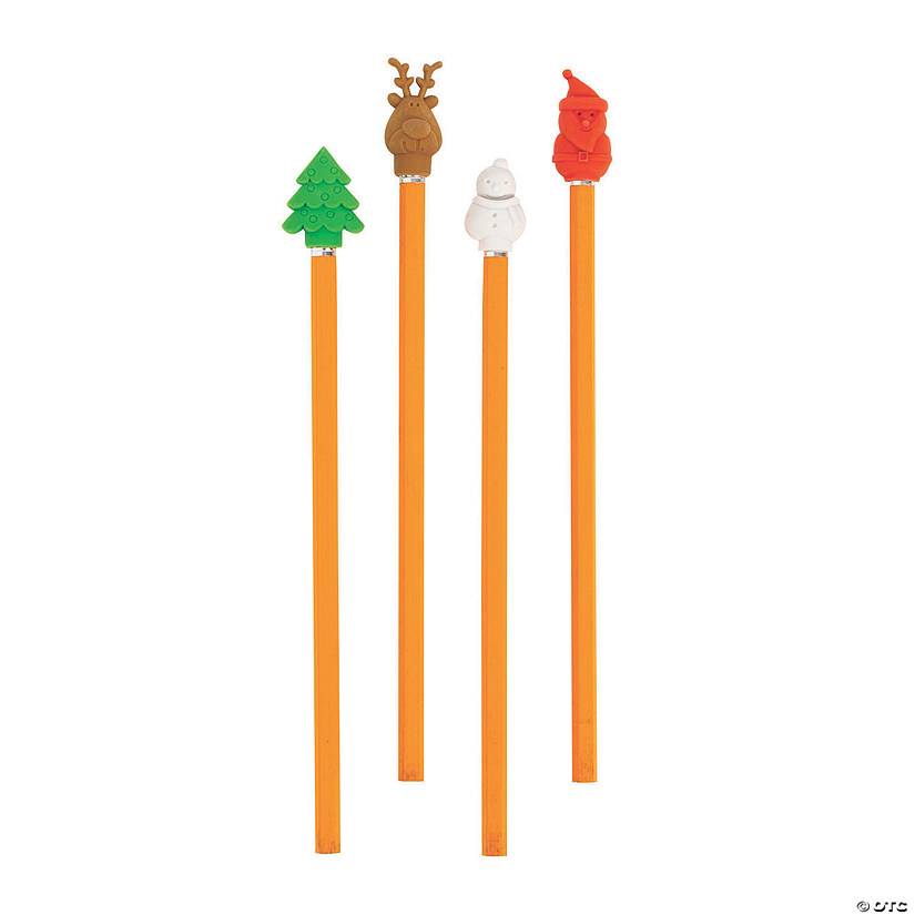 Christmas Character Erasers Discontinued