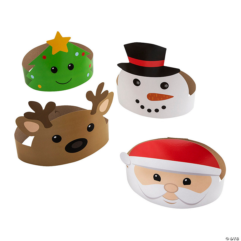 Christmas Character Headbands - 12 Pc. Image