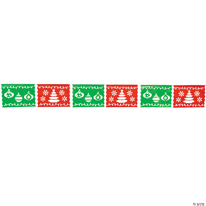 Christmas Cutout Pennant Banner - Discontinued