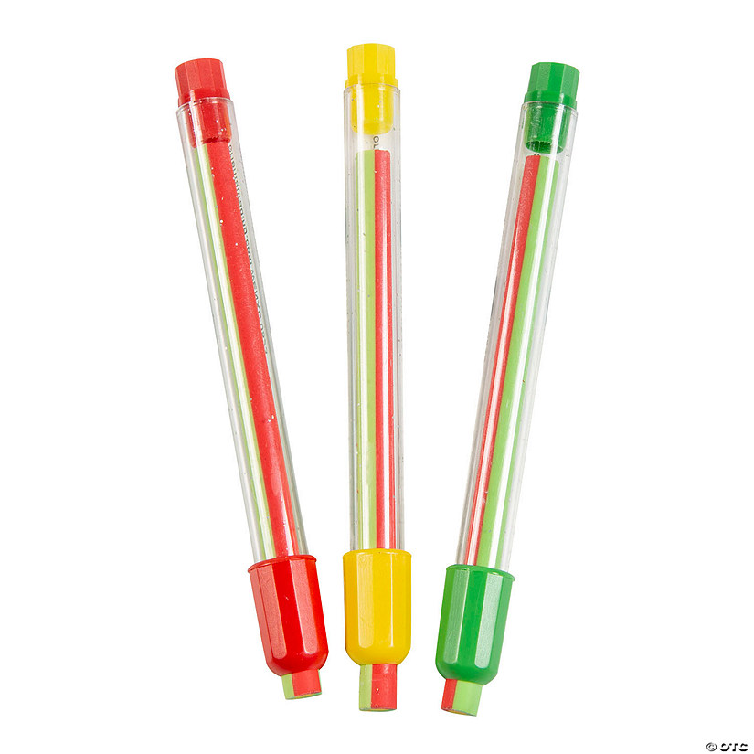 Christmas Eraser Sticks - 12 Pc. Image