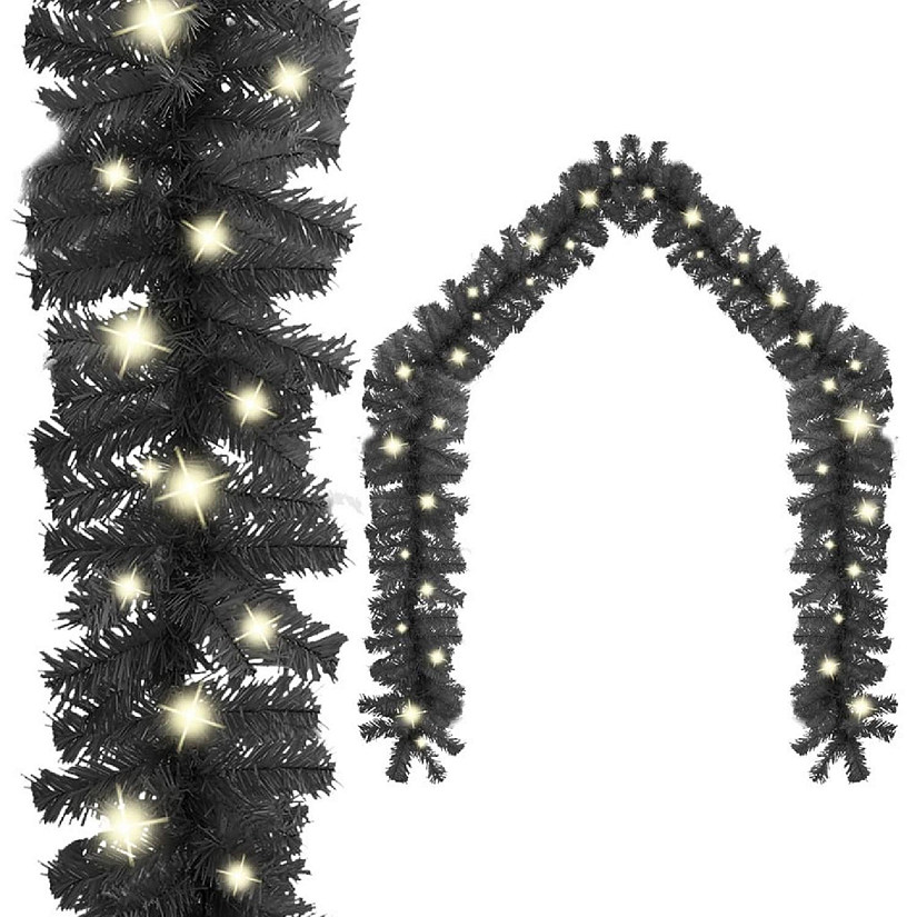 Christmas Garland with LED Lights Image