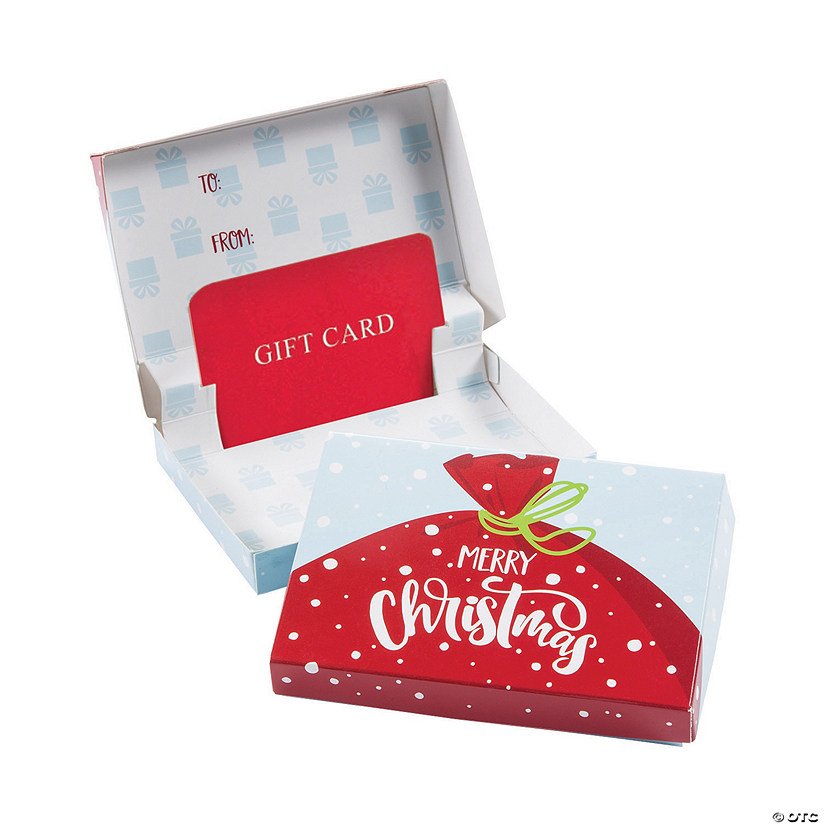 Christmas Gift Card Boxes | Oriental Trading