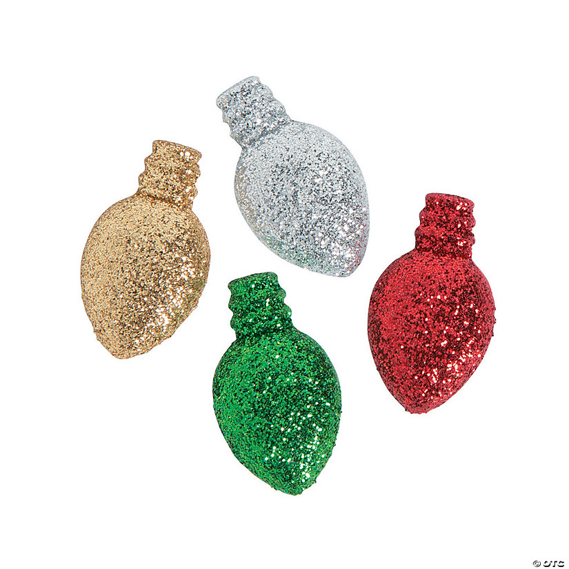 Christmas Lights Glitter Shapes - Discontinued