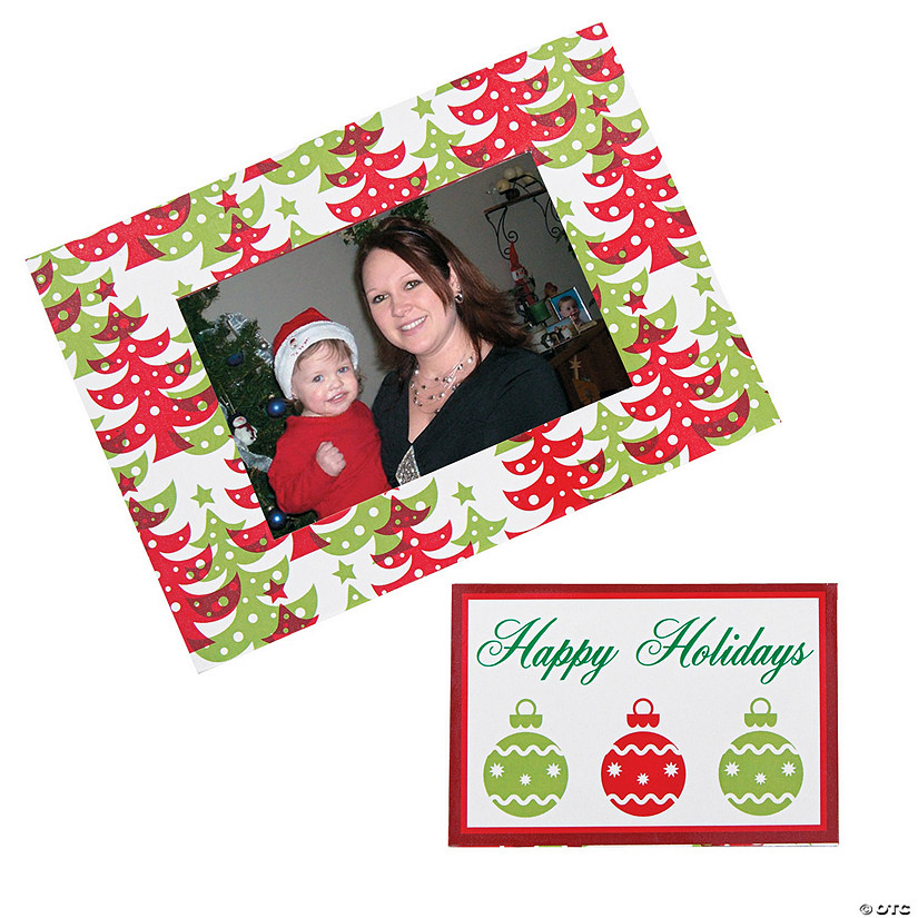 Christmas Magnetic Picture Frames - 12 Pc. Image