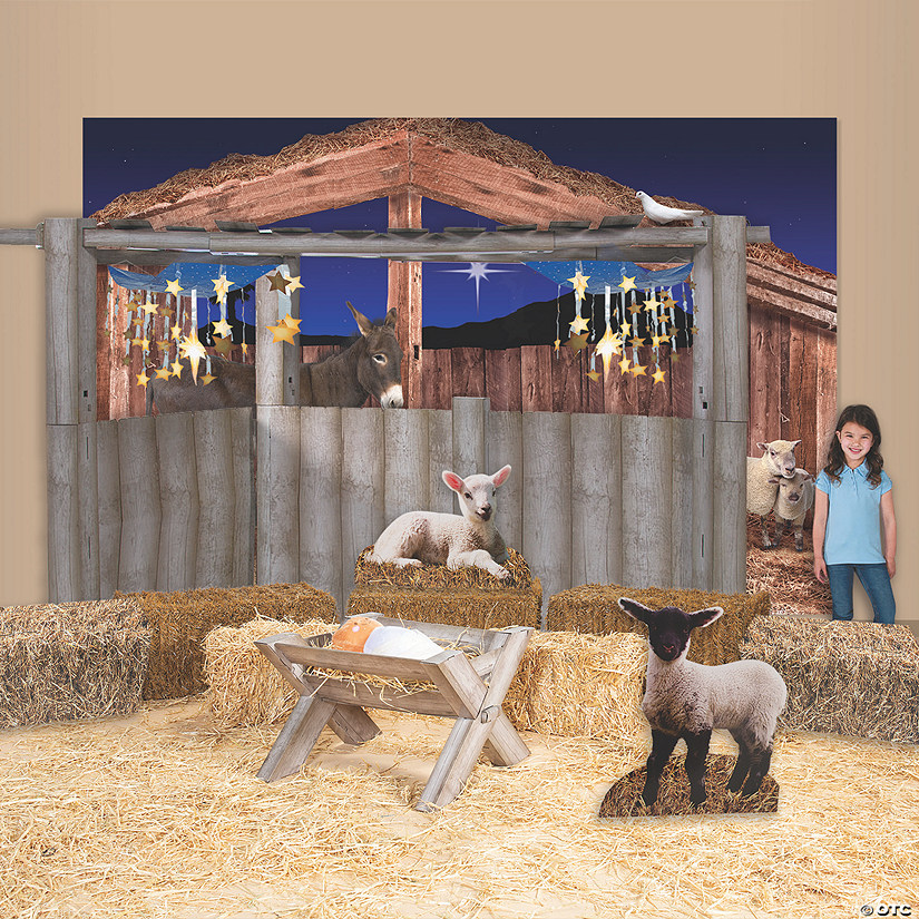 Christmas Nativity Pageant Decorating Kit - 11 Pc. Image