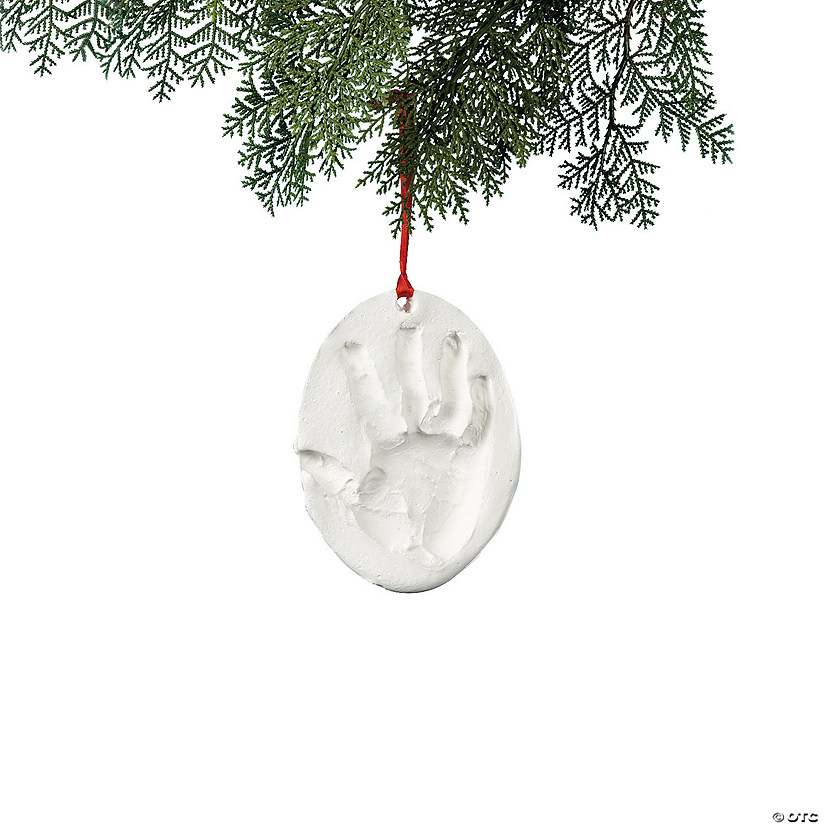 Christmas Ornament Handprint Craft Kit Makes 12 Oriental Trading