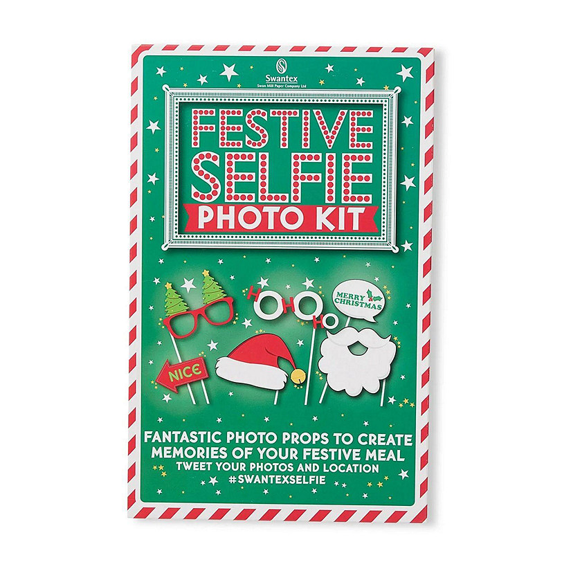 Christmas  Photo Booth Props - 24 pcs Image