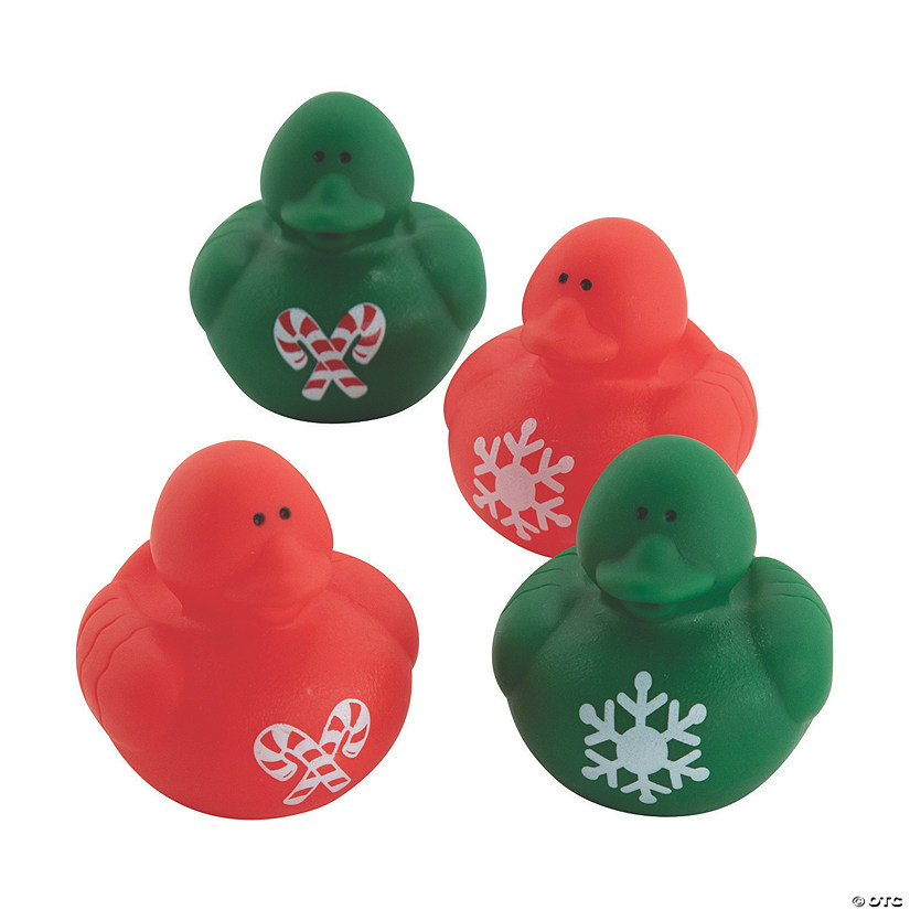 Christmas Rubber Ducks Image