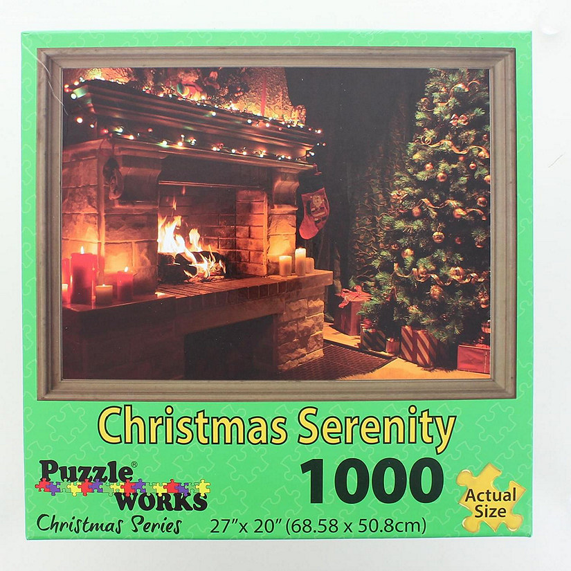 Christmas Serenity 1000 Piece Jigsaw Puzzle Image