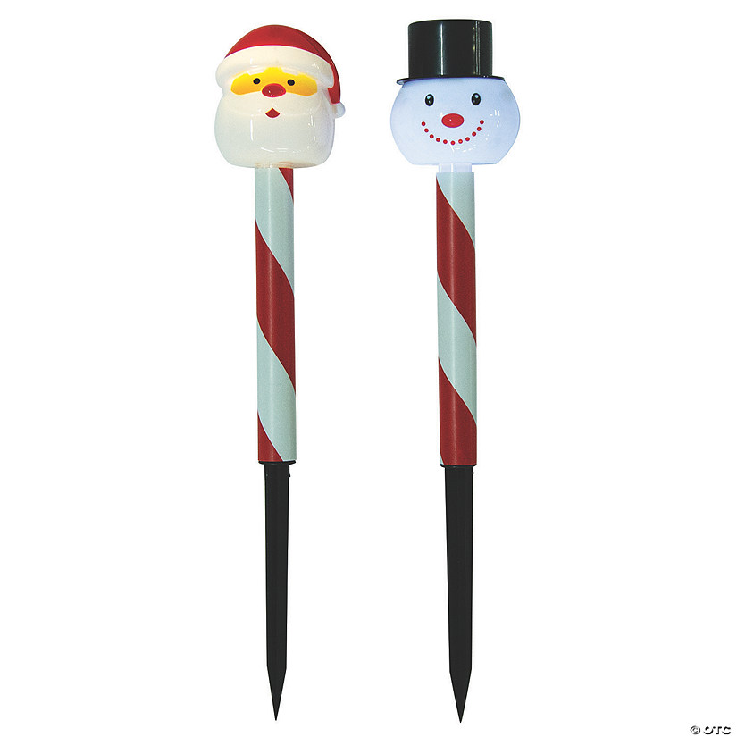 Christmas Solar Light Yard Stakes | Oriental Trading